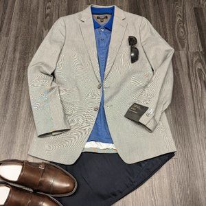 Banana Republic Pin Dot Blazer
